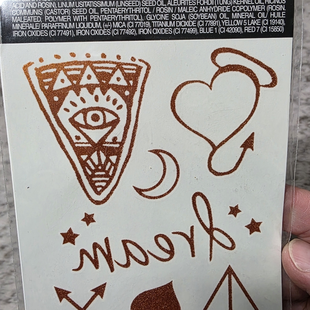 Metallic Temporary Tattoos - Picture 5 of 7